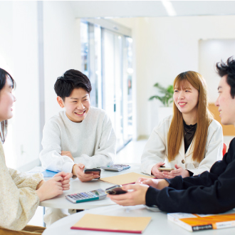学生や先生に何でも相談できる！